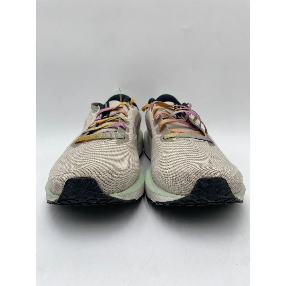 Brooks REVEL 6 Men's USED Running Shoes White/Silver Lining US Size 9.5 D